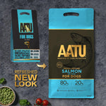 AATU 80/20 Grain Free Salmon Dry Dog Food - 10kg
