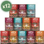 Lily's Kitchen Natural Adult Wet Dog Food Tins Grain-Free Recipe Variety Pack 12x400g