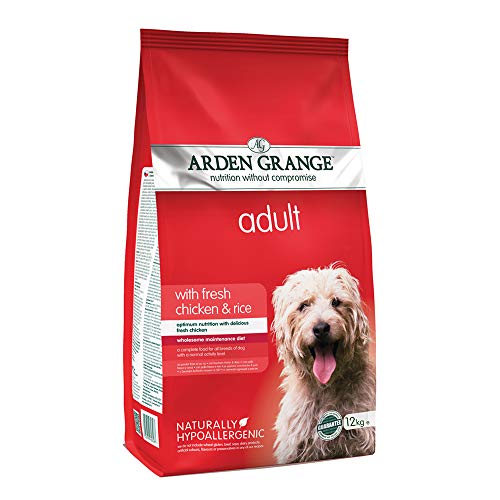 Arden Grange Adult Dry Dog Food Chicken and Rice, 12 kg