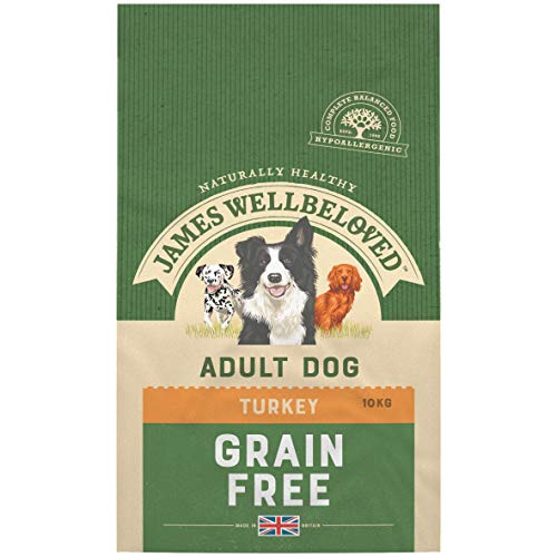 James Wellbeloved Complete Dry Adult Dog Food Turkey and Vegetable, 10 kg