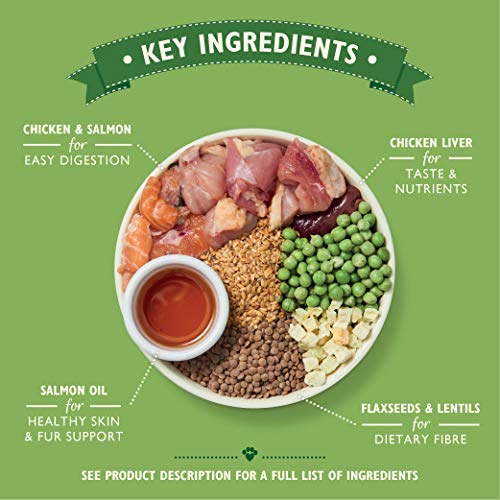 Lily's Kitchen Puppy Recipe Chicken, Salmon & Peas Complete Dry Dog Food (7 kg)