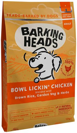 Barking Heads Dry Dog Food - Bowl Lickin' Chicken - 12KG